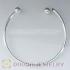 Wholesale European style silver plated bangle